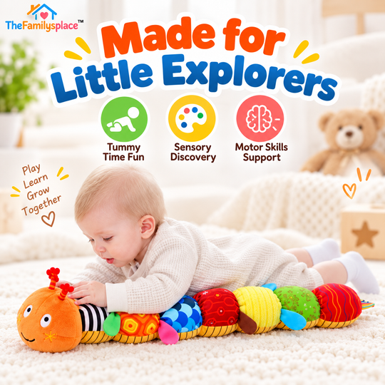 SmartTouch Plush Caterpillar - TheFamilysplace™