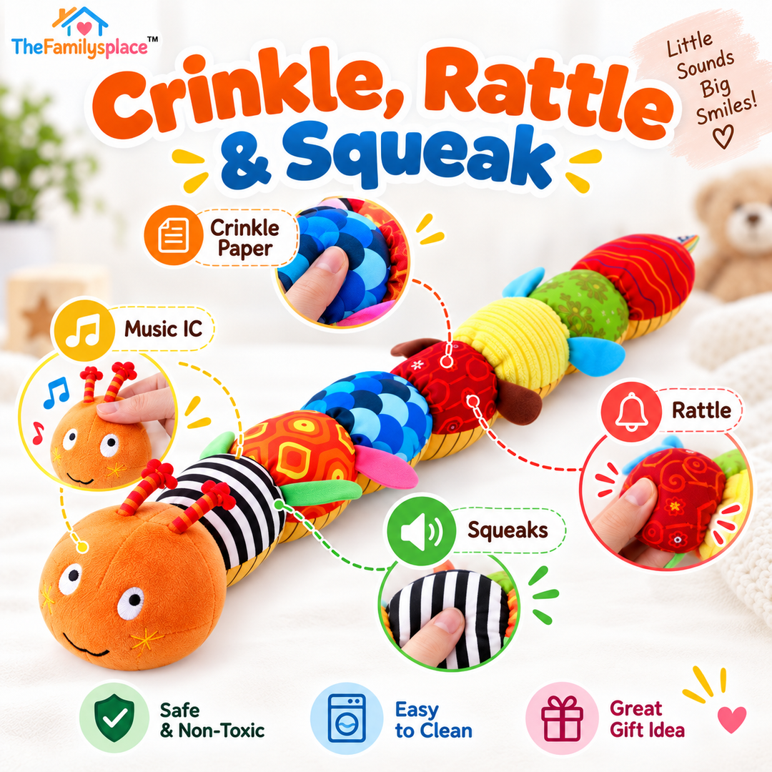 SmartTouch Plush Caterpillar - TheFamilysplace™