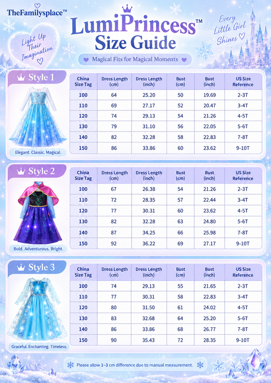 LumiPrincess™ LED Light-Up Dress