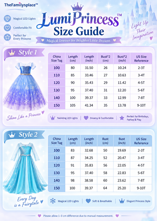 LumiPrincess™ LED Light-Up Dress