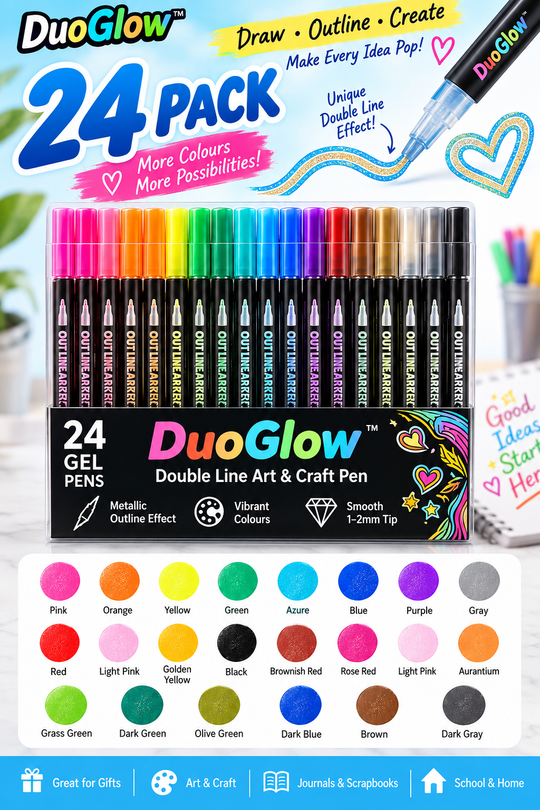 DuoGlow™ Double Line Art and Craft Pen