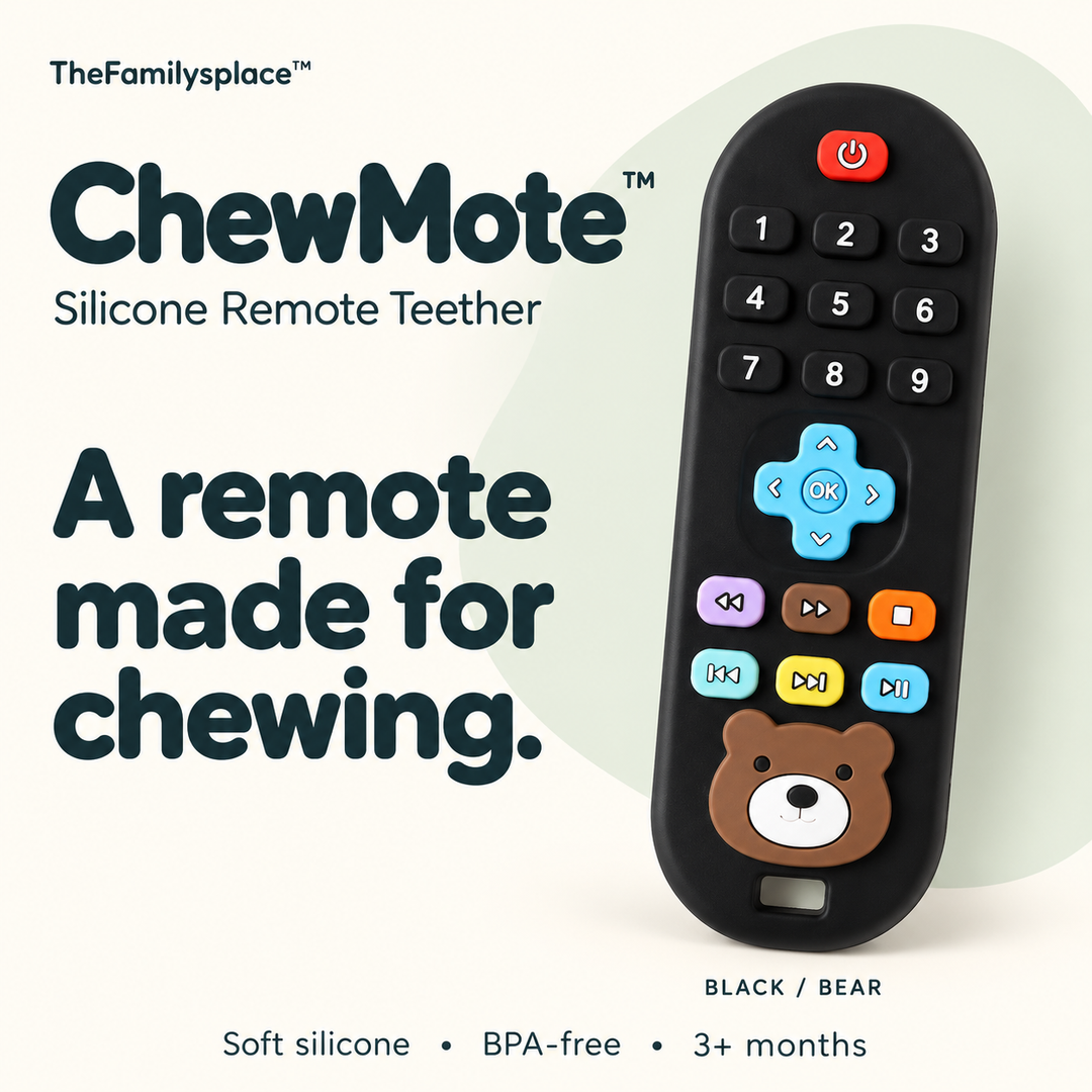 📺 ChewMote™ Silicone Remote Teether