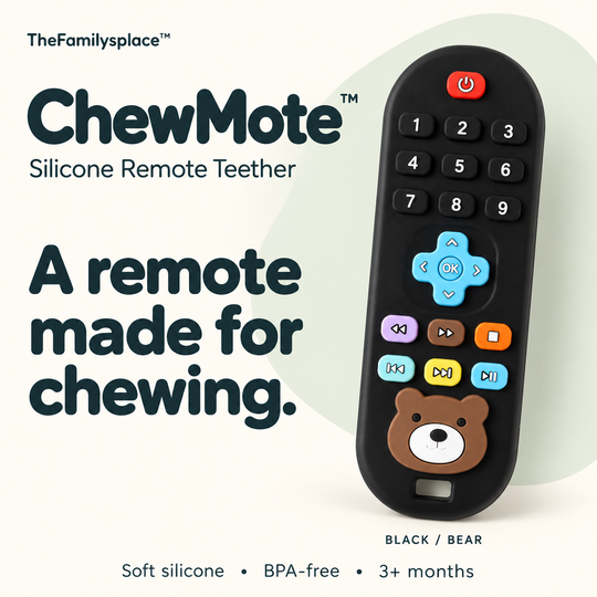 📺 ChewMote™ Silicone Remote Teether