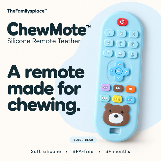 📺 ChewMote™ Silicone Remote Teether