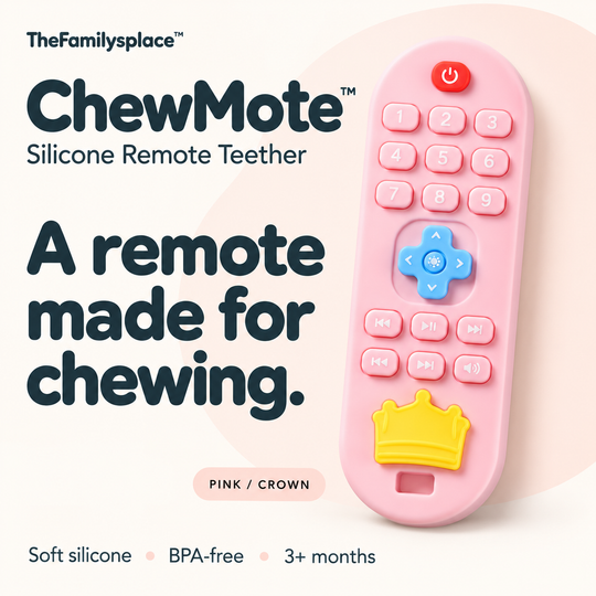 📺 ChewMote™ Silicone Remote Teether