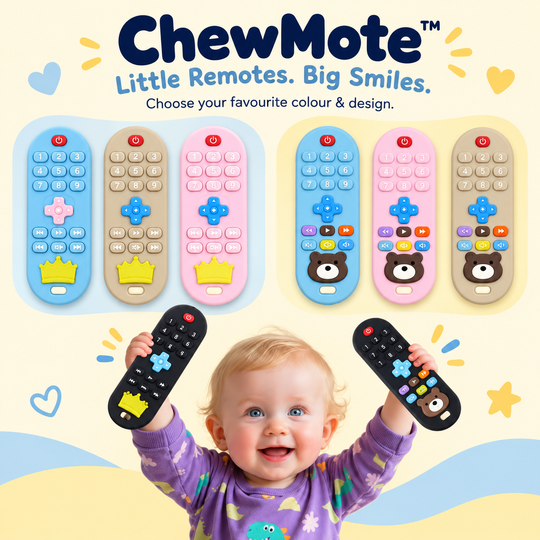 📺 ChewMote™ Silicone Remote Teether