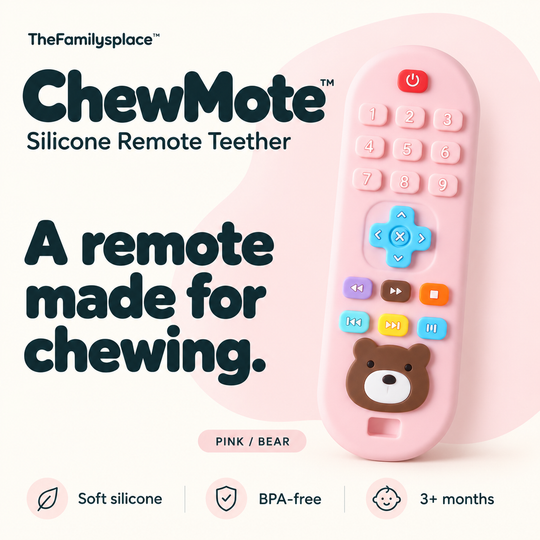 📺 ChewMote™ Silicone Remote Teether