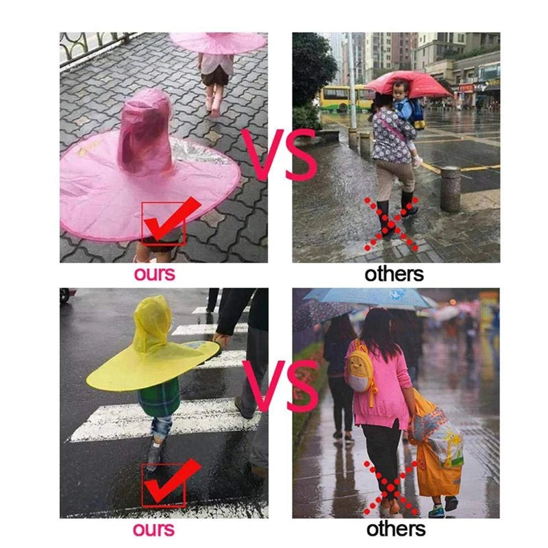 Children's Raincoat - Duck UFO Kids Rain Cover