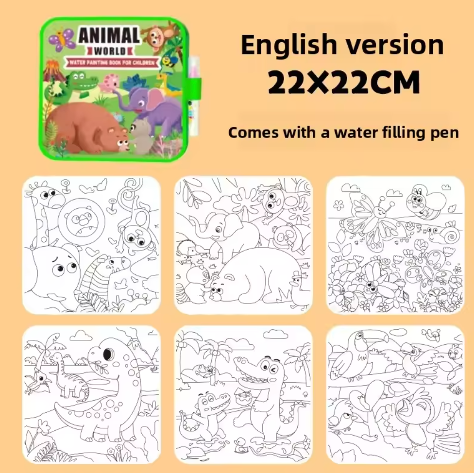 Reusable Kids Magic Water Book - Familysplace™