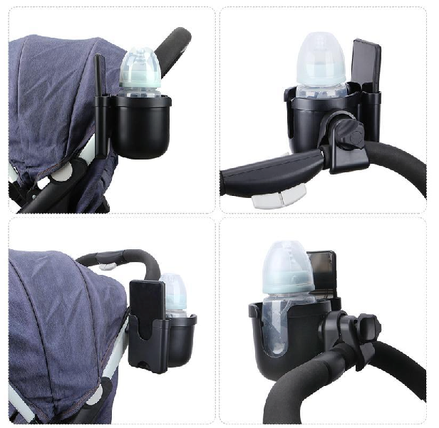 Universal Stroller Cup and Phone Holder