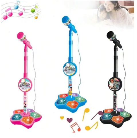 Kids Karaoke Machine With Microphone Stand