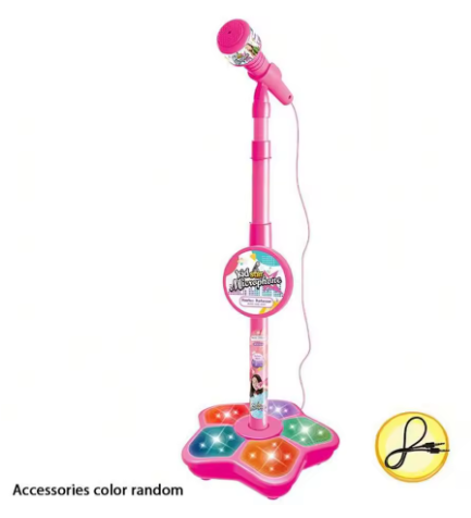 Kids Karaoke Machine With Microphone Stand