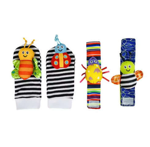 RattlePals Hand & Foot Rattle Set