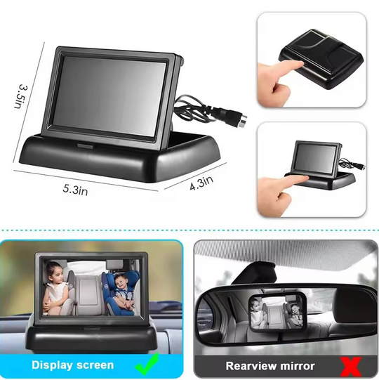 SafeView Baby Car Monitor -TheFamilysplace™
