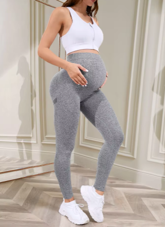 ComfortFit™ High-Waist Maternity Wide-Leg Pants