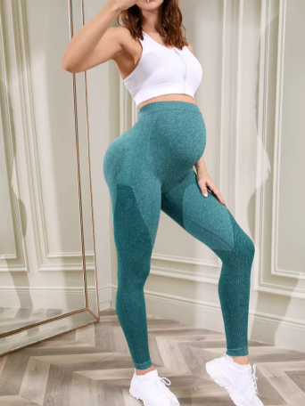 ComfortFit™ High-Waist Maternity Wide-Leg Pants