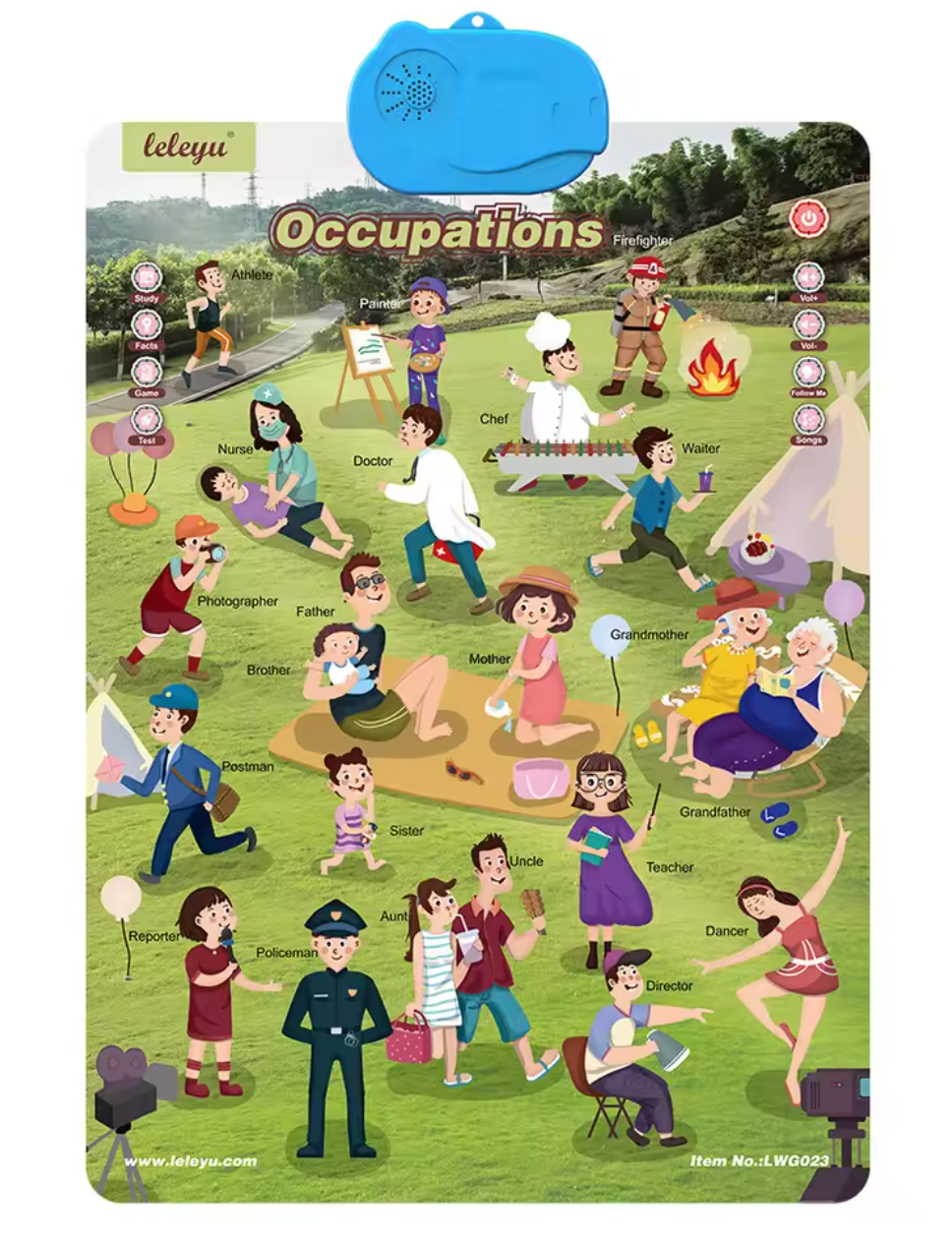 SmartTalk Interactive  Learning Poster - Familysplace™