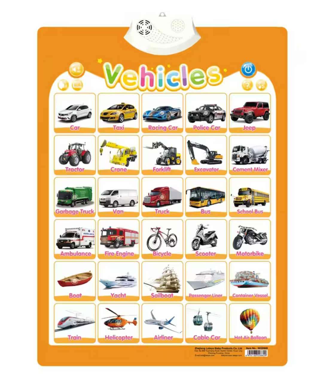 SmartTalk Interactive  Learning Poster - Familysplace™