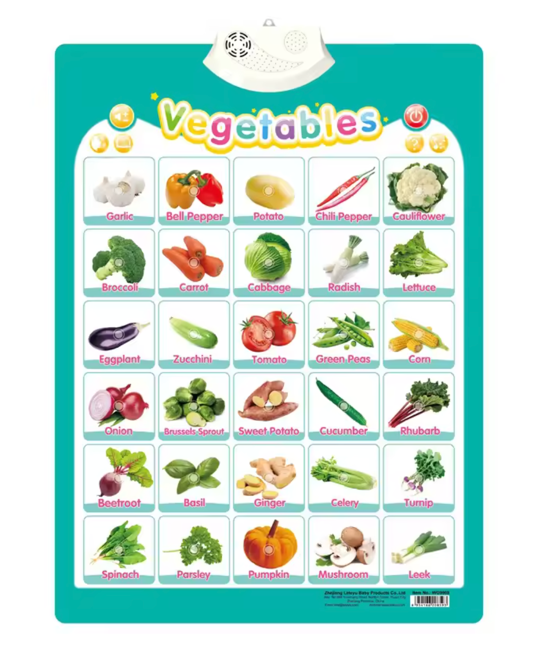 SmartTalk Interactive  Learning Poster - Familysplace™