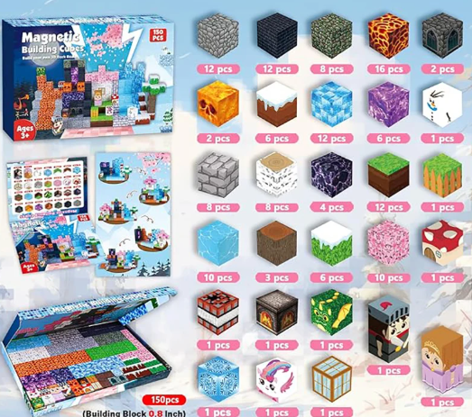 Smart Magnetic Building Cube - TheFamilysplace™