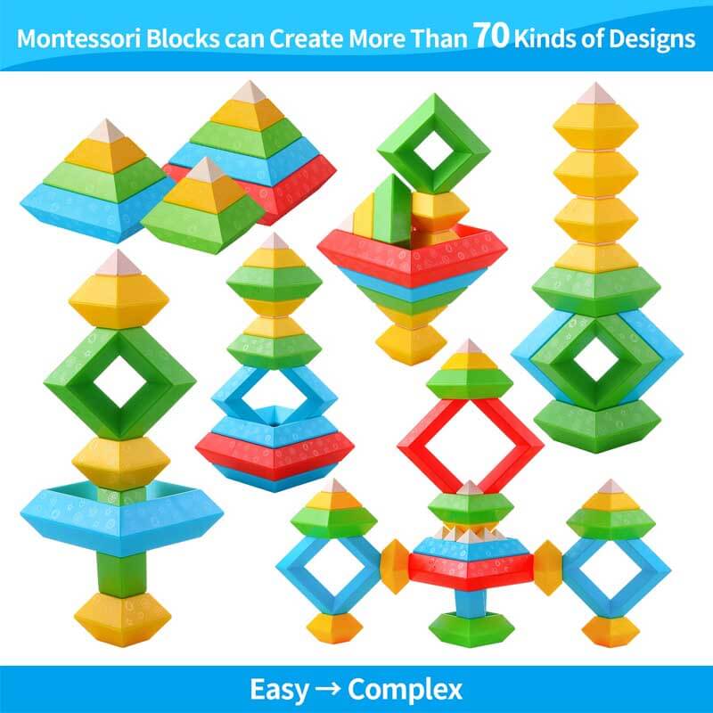 Pyramids Stacking Blocks – TheFamilysPlace