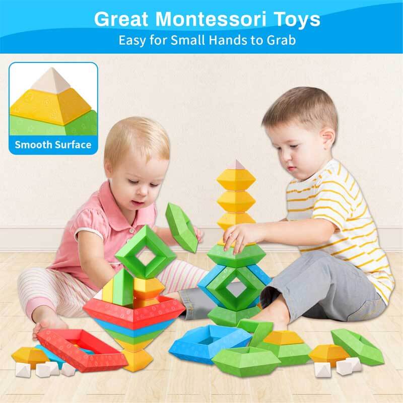 Pyramids Stacking Blocks – TheFamilysPlace